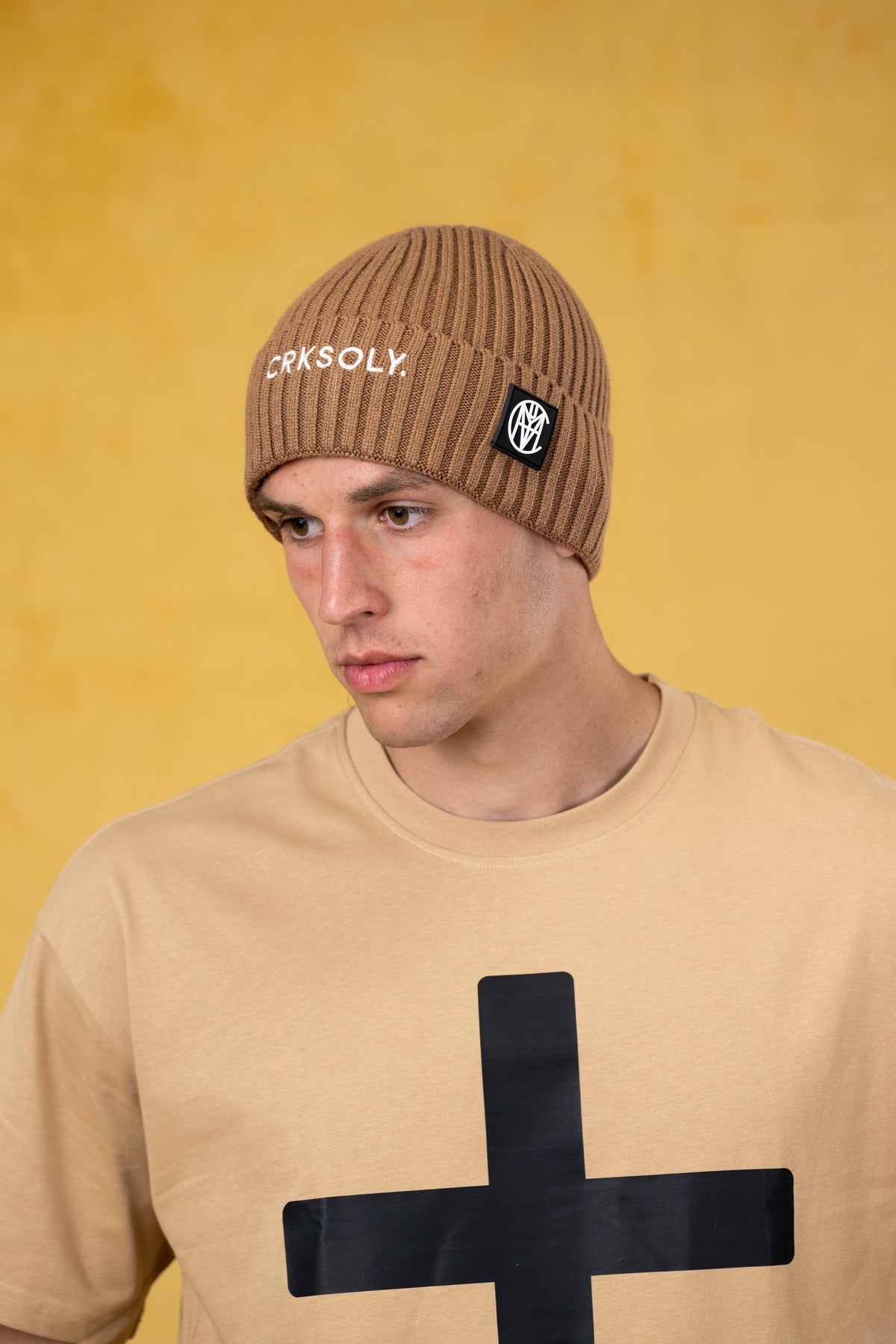 CRKSOLY. Lifestyle Sand Beanie, product photo 2