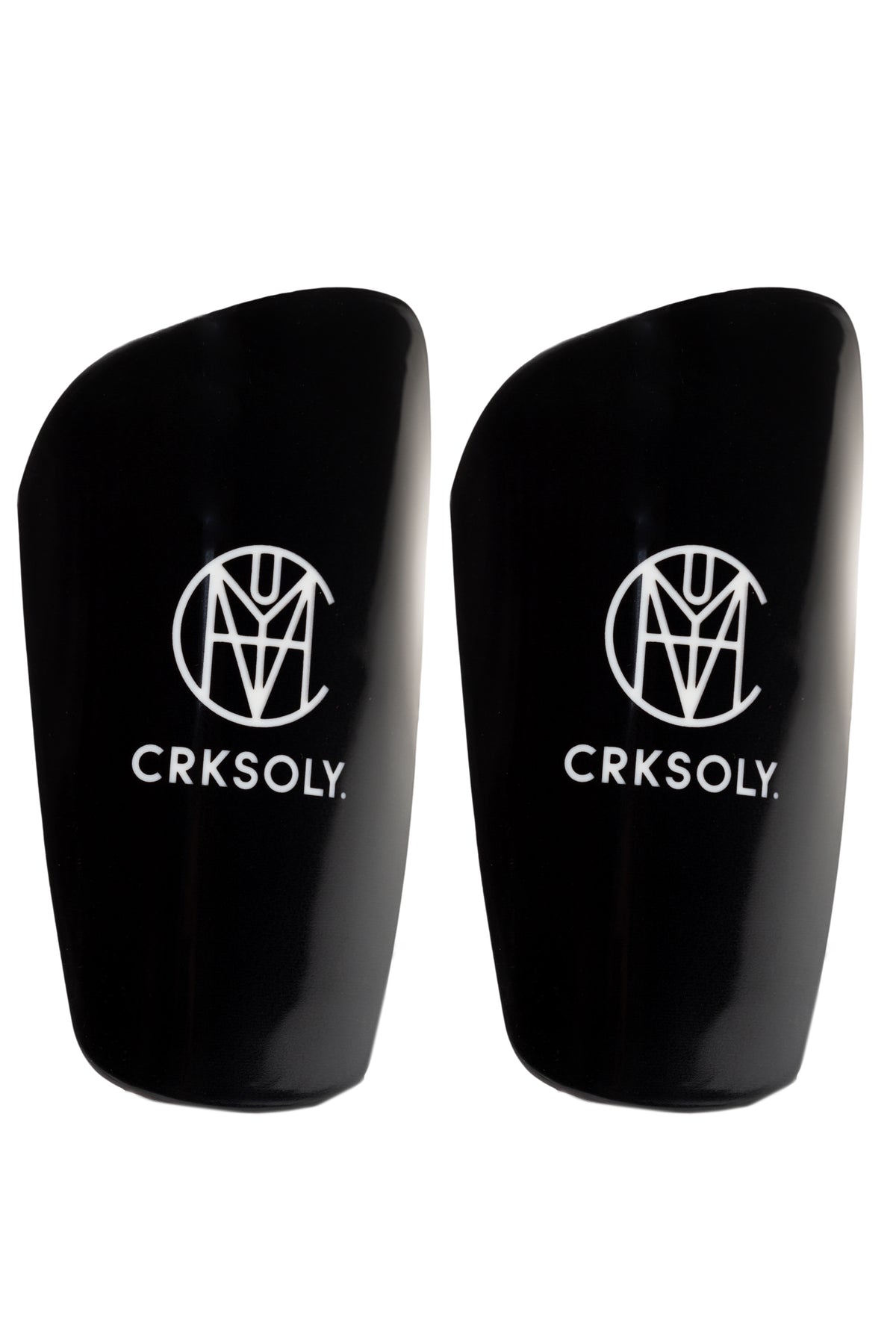 CRKSOLY. Black Shin Guards, product photo 3