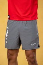 CRKSOLY. Gray Training Shorts