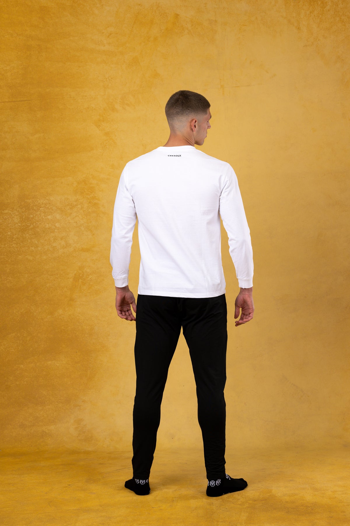FBL. Men White Long Sleeve Shirt, product photo 10