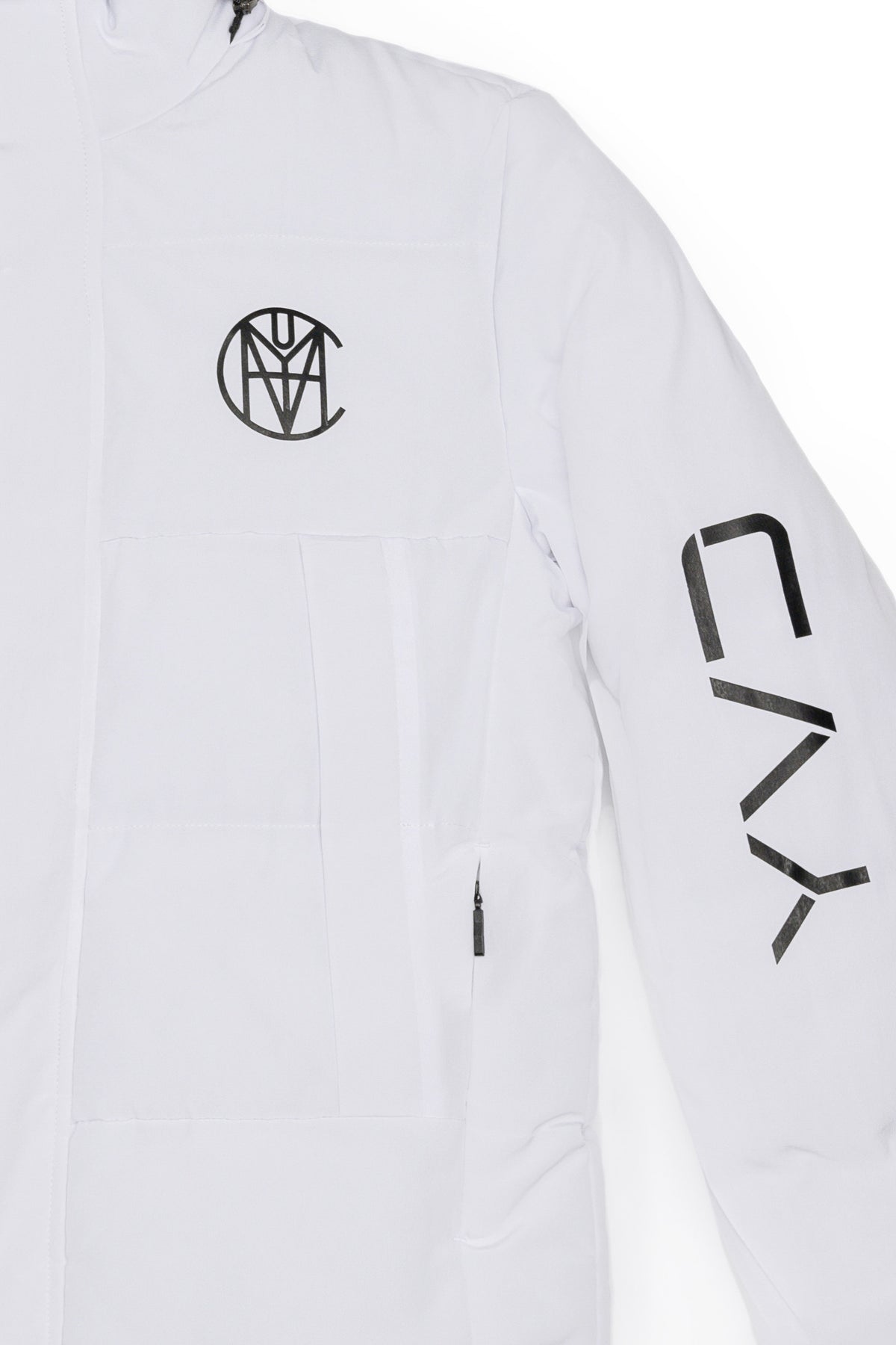 CRKSOLY. Men White Ice Parka, product photo 4