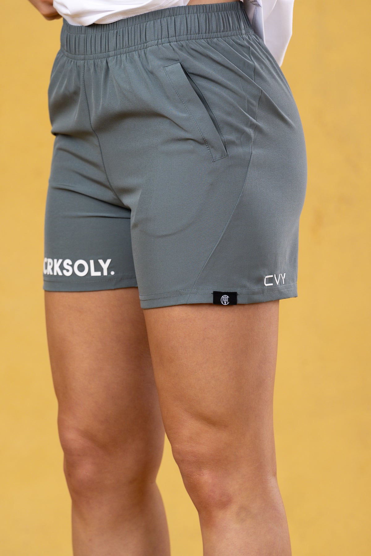 CRKSOLY. Matcha Women Shorts, product photo 1