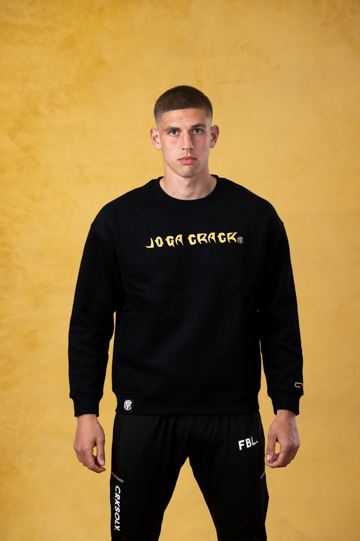 Men Joga Crack BLKG Crew, product photo 1