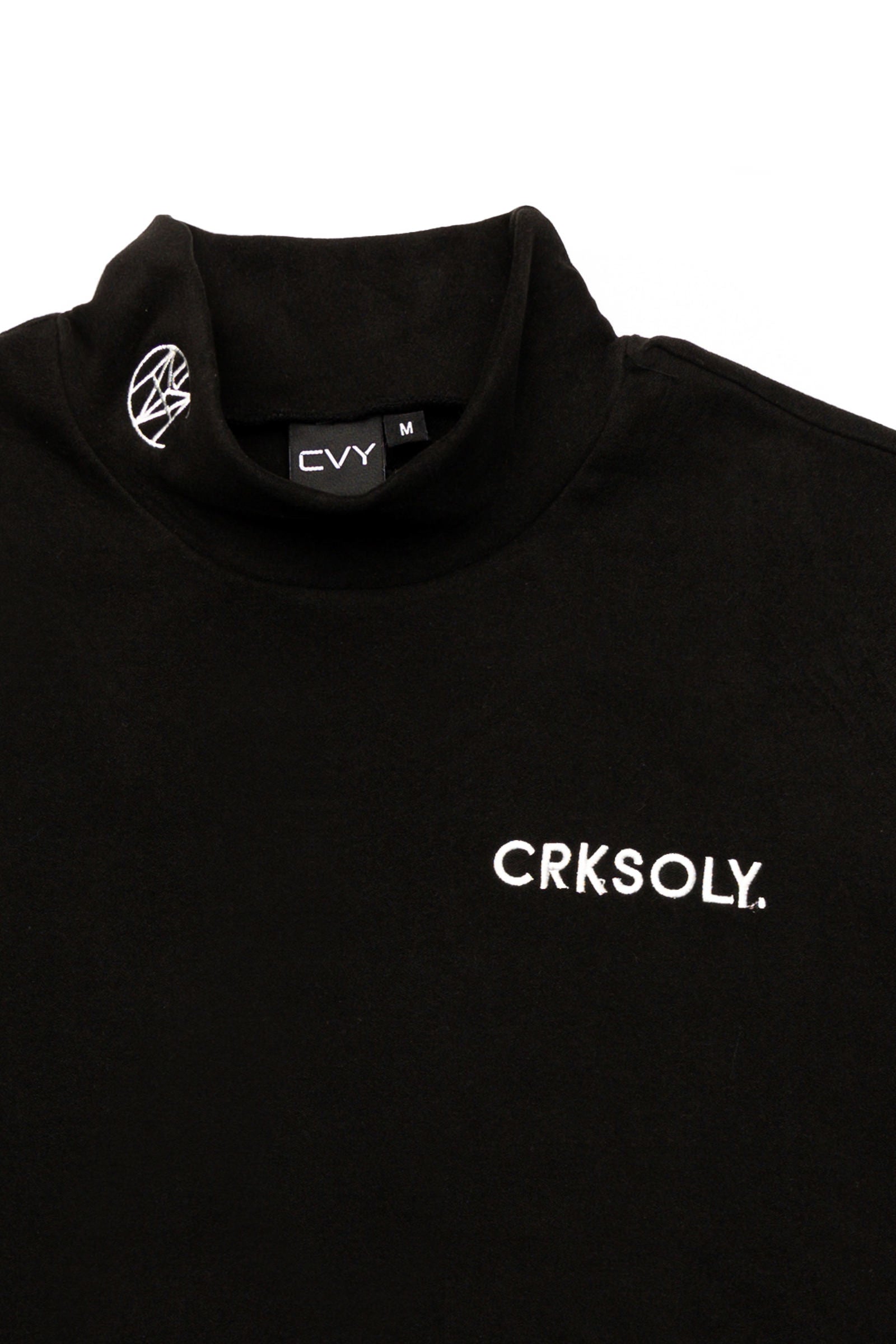 CRKSOLY. German Velvet Turtleneck