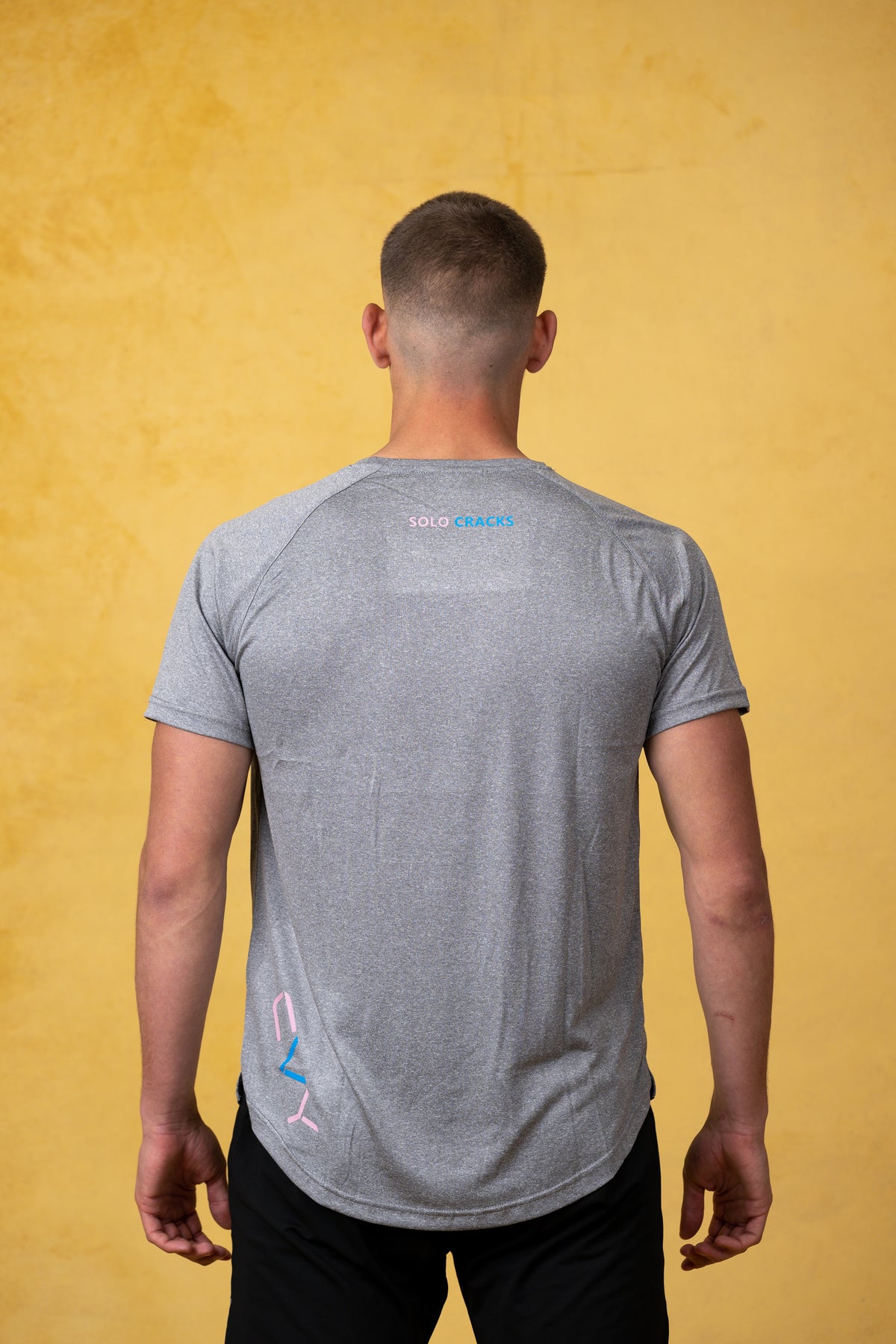 CRKSOLY. Men Solo Cracks Training Top, product photo 11