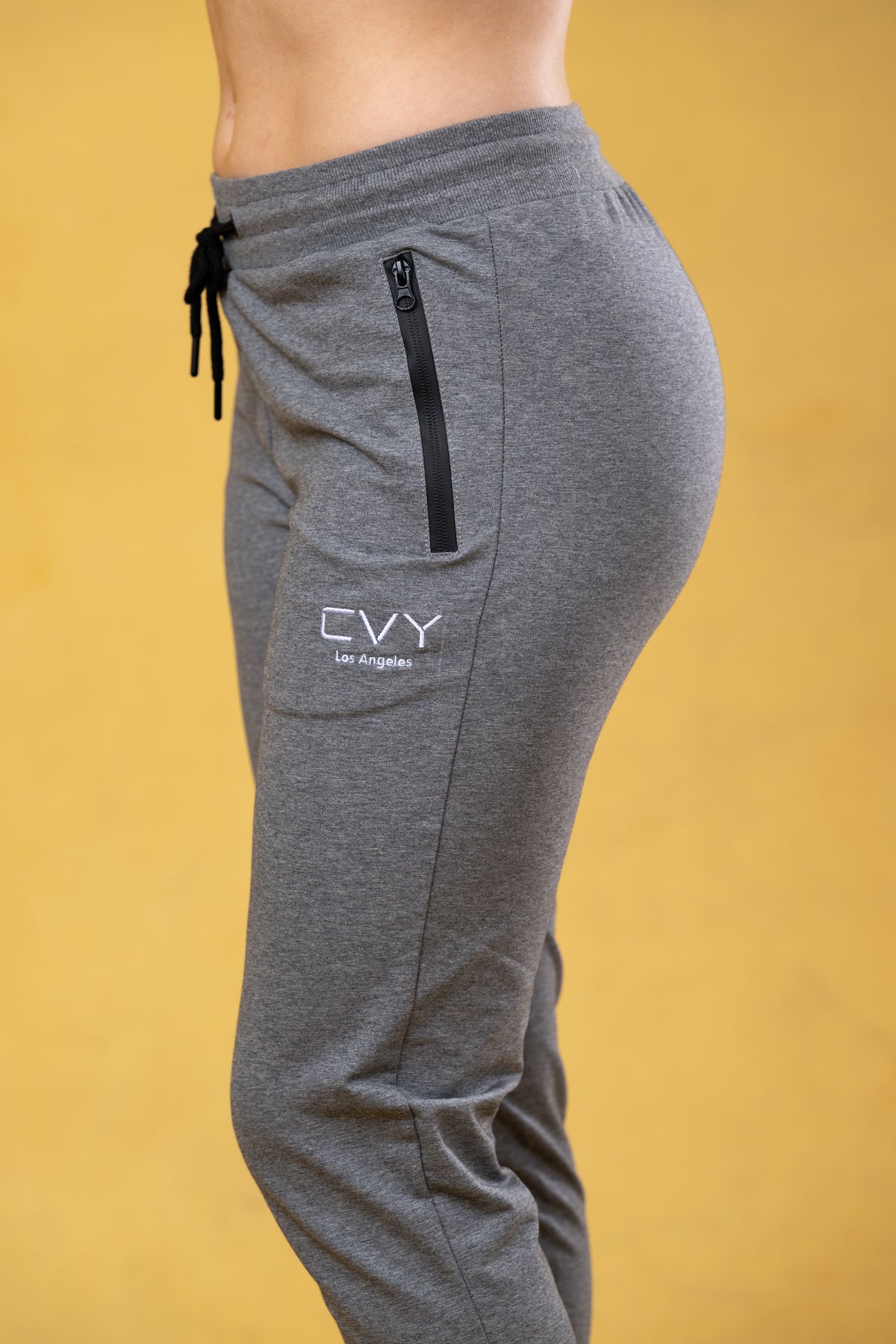 CVYLA Heather Grey Women Joggers, product photo 5