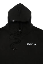 CVYLA Blurred Black Hoodie