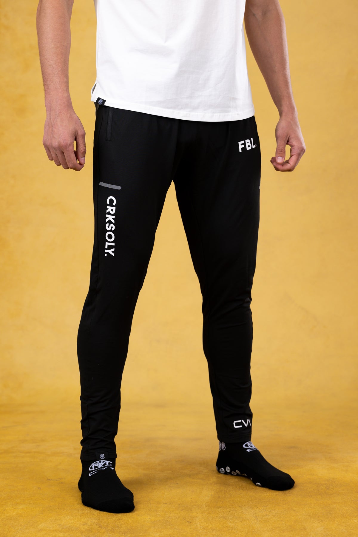 FBL. Men Black Training Pants, product photo 3