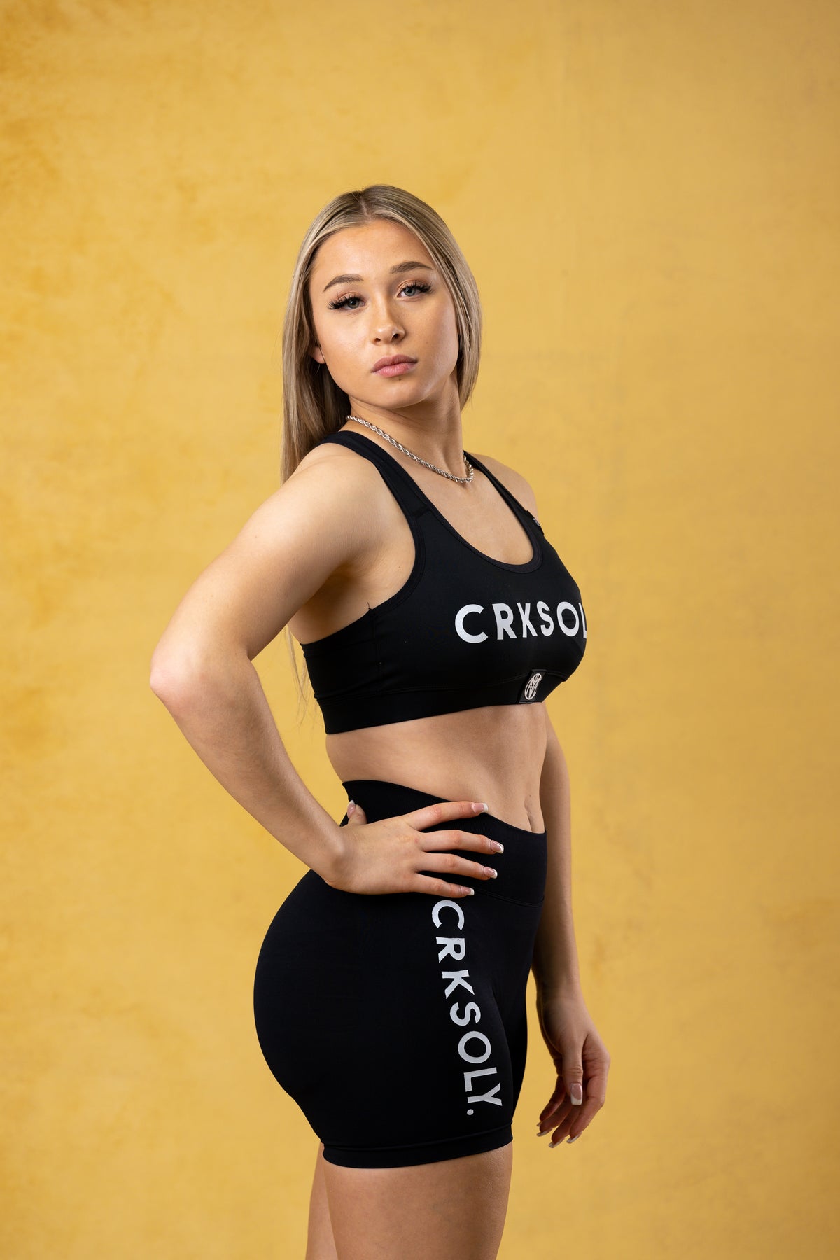 CRKSOLY. Women Bra Black, product photo 3
