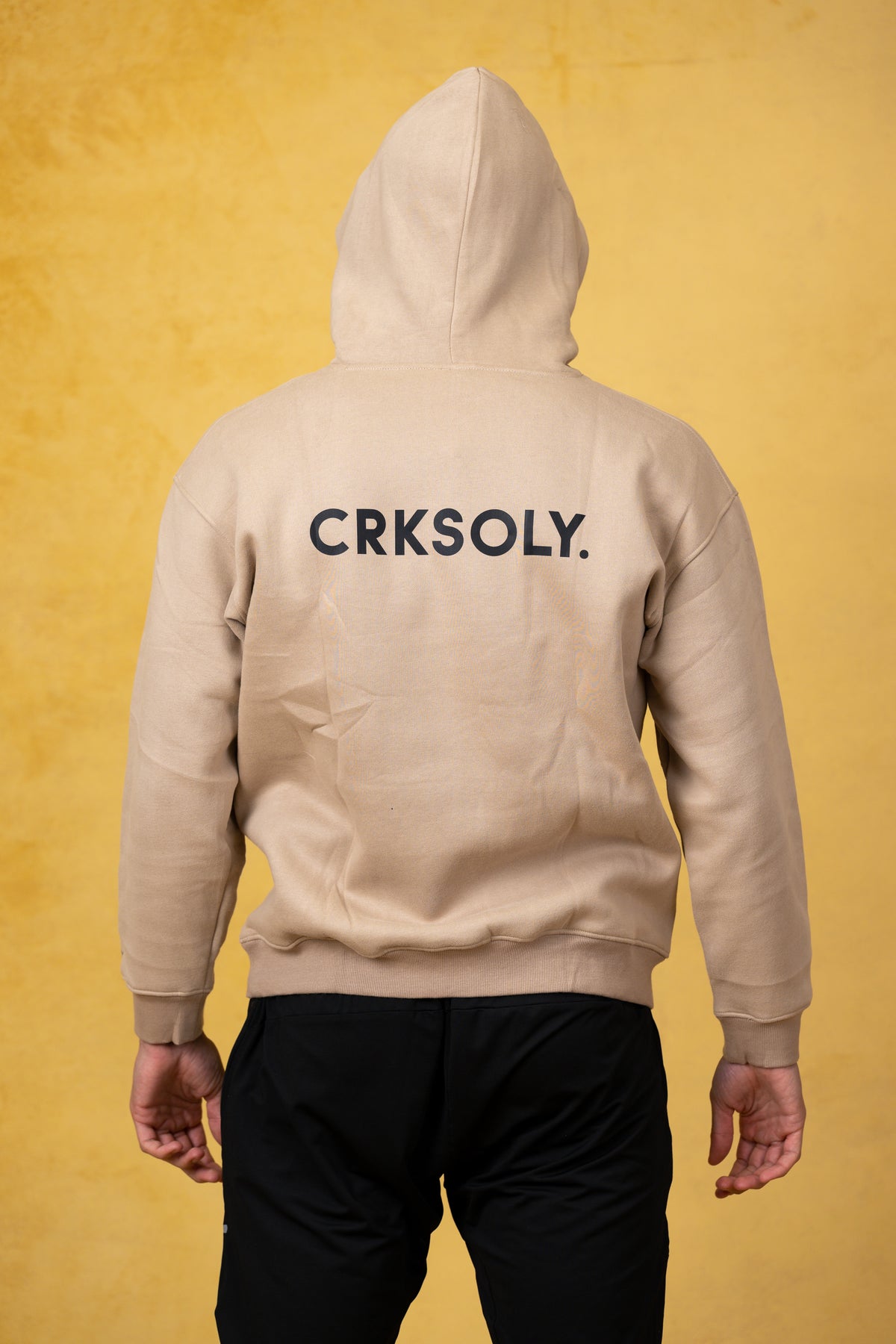 CRKSOLY. JUST A KID. Sand Hoodie, product photo 7