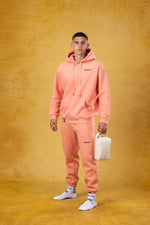 CRKSOLY. Men Coral Sweatsuit Hoodie