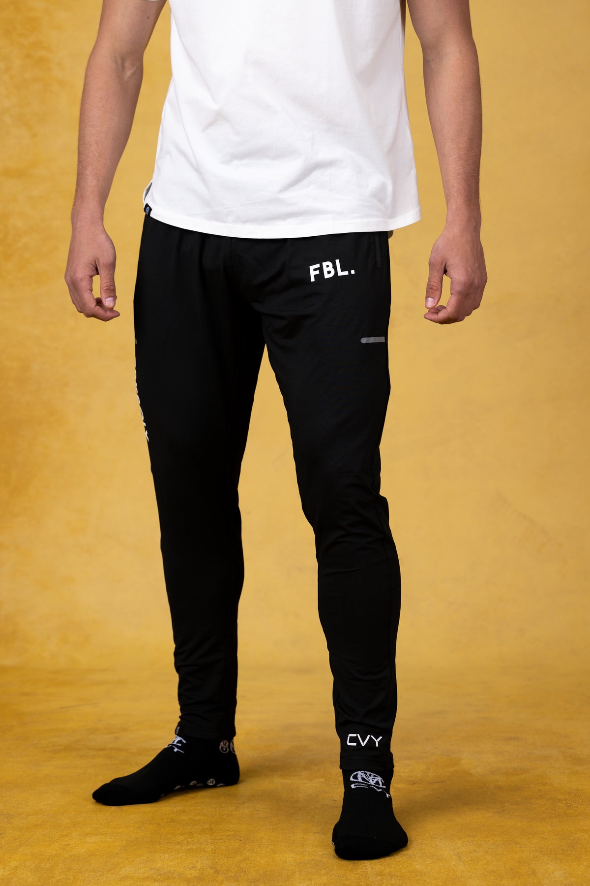 FBL. Men Black Training Pants, product photo 1