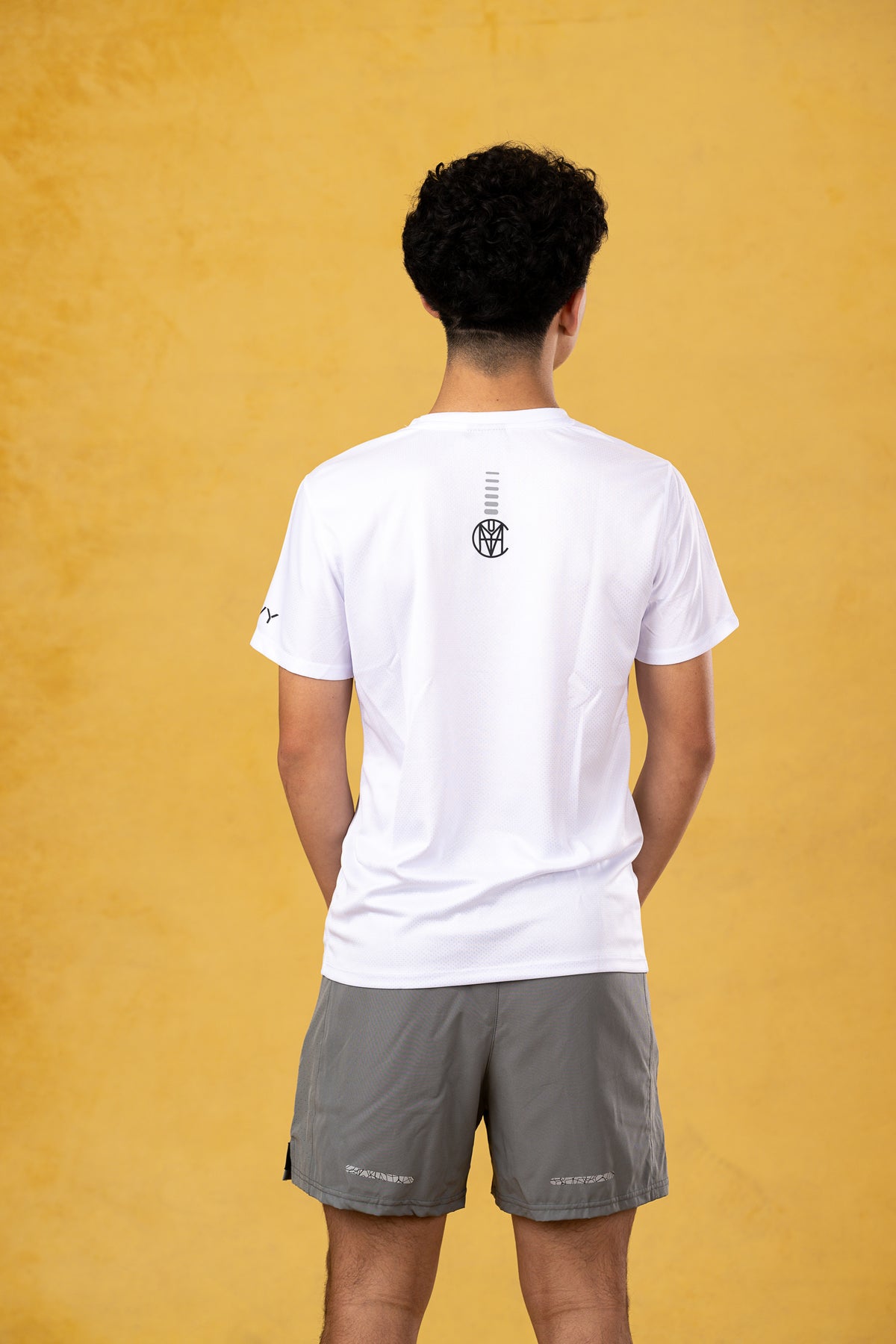 CRKSOLY. White Training Top Youth, product photo 6