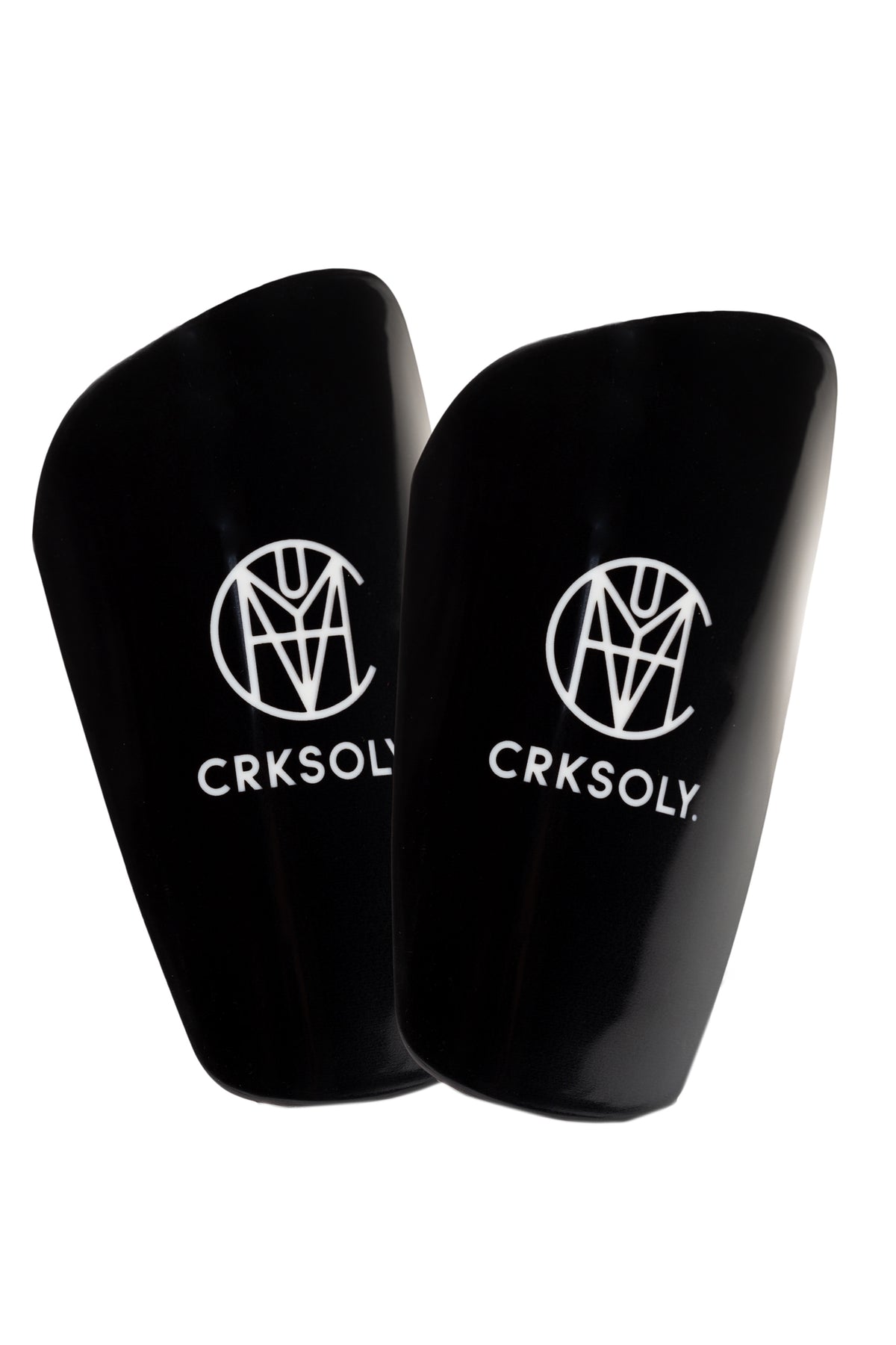 CRKSOLY. Black Shin Guards, product photo 1