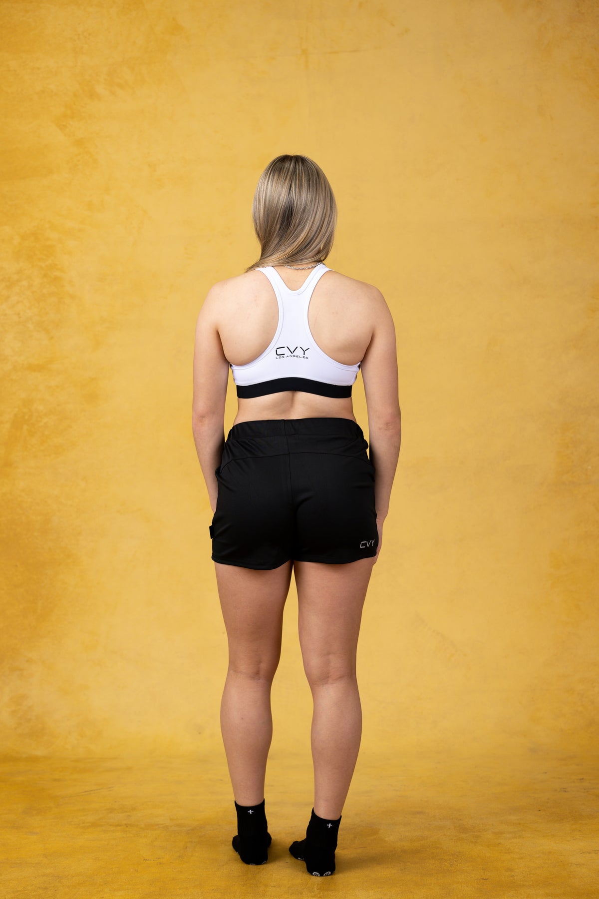 CRKSOLY. Women White Sport Bra, product photo 5