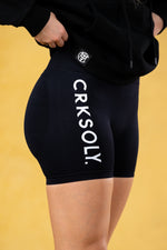 CRKSOLY. Women Scrunch Gym Shorts