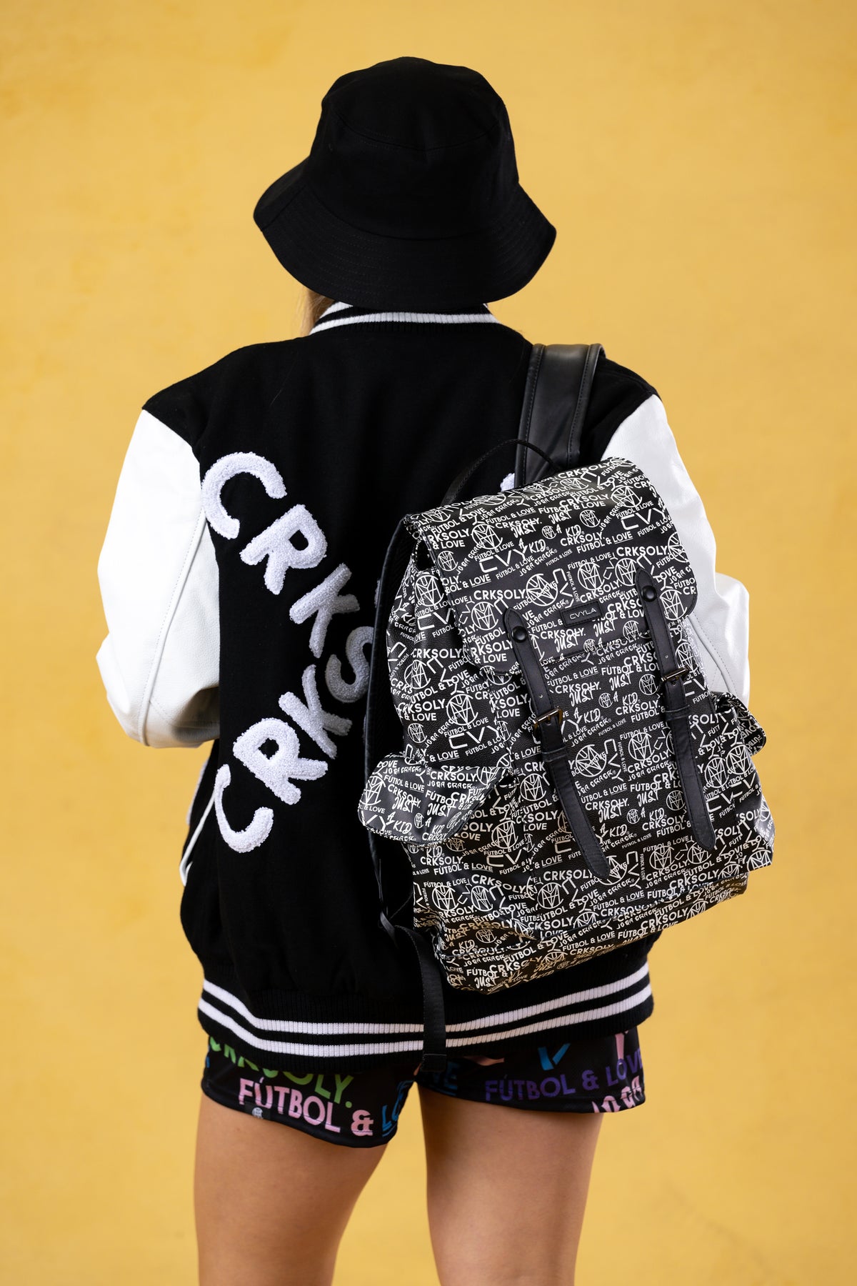 CVYLA Leather Travel Backpack, product photo 4