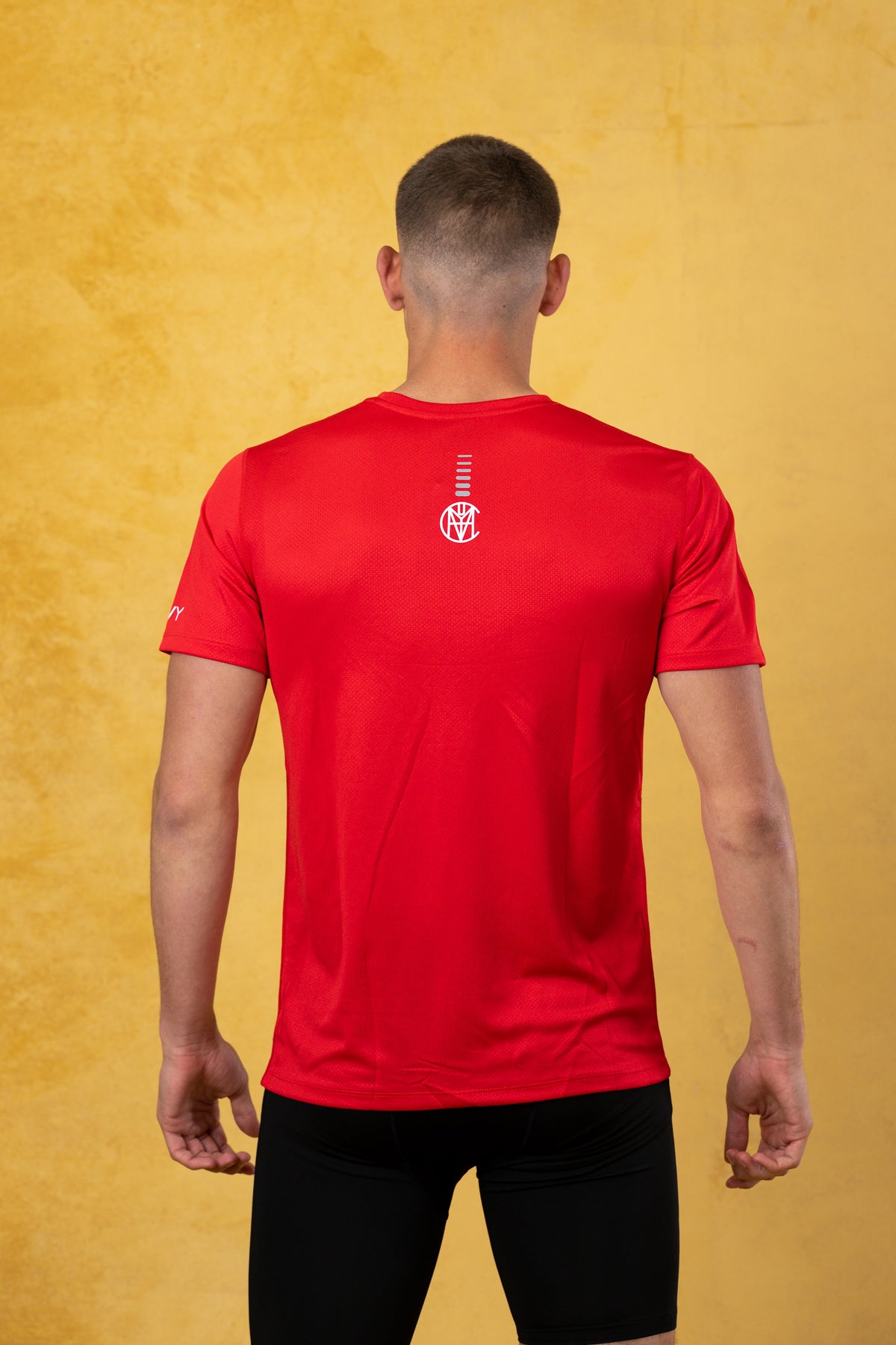 CRKSOLY. Men Red Training Top, product photo 5