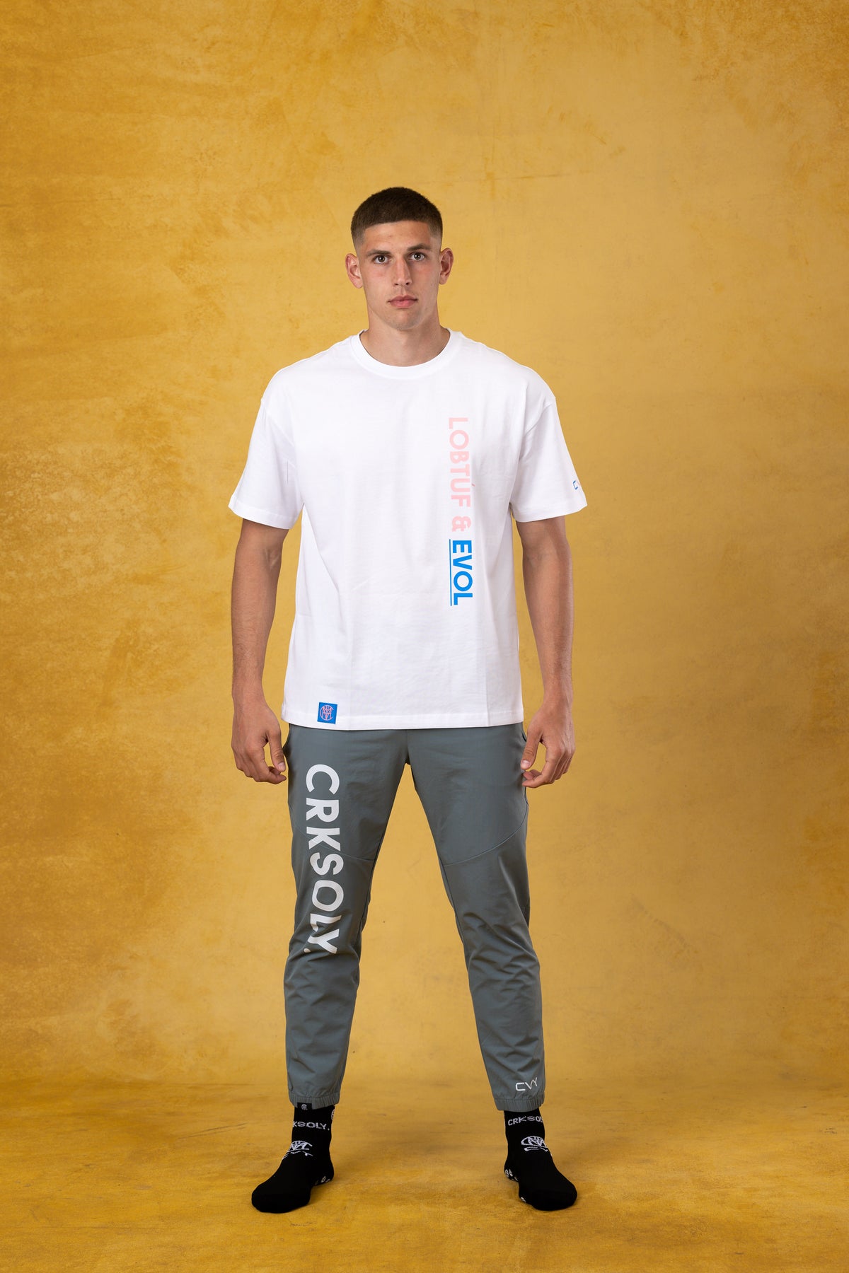 FBL. Men Sky White Tee, product photo 3
